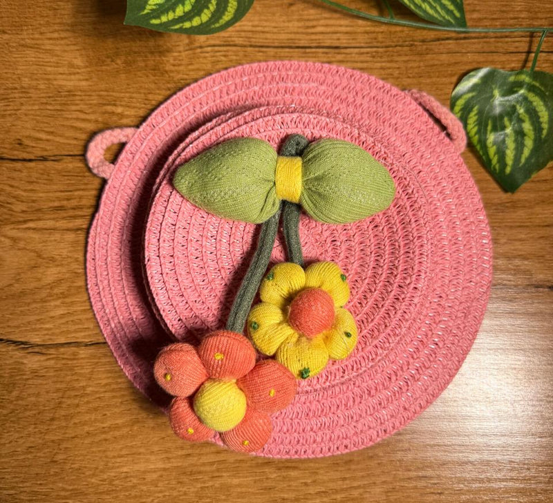🌸 Handcrafted Floral Kids Hair Clip / Accessory 🌸
