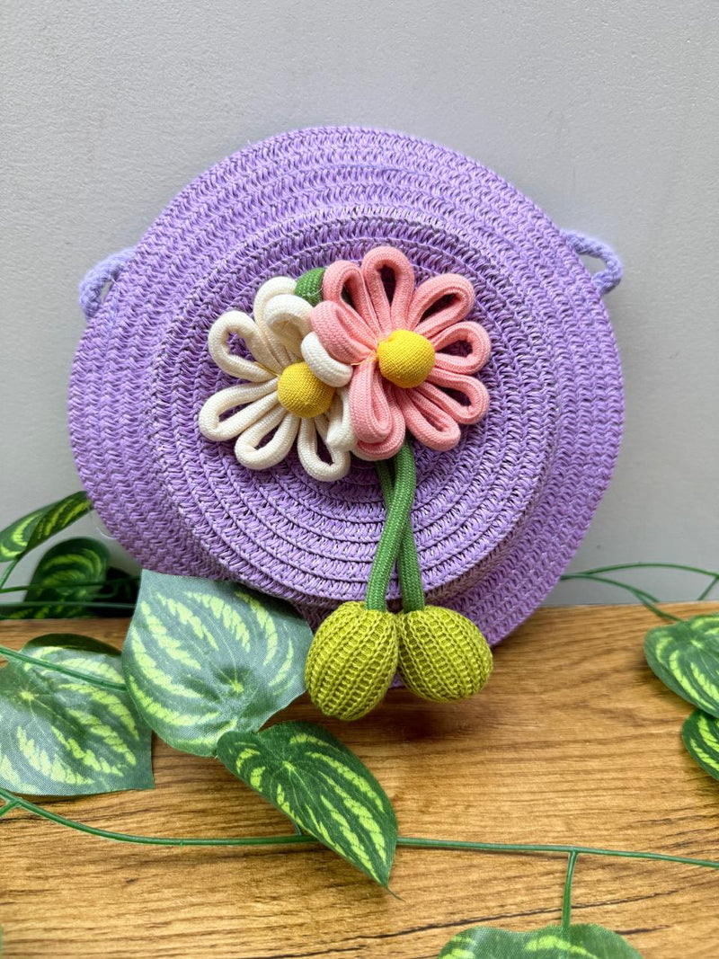 🌸 Crochet Sling Bag for Kids 🌸