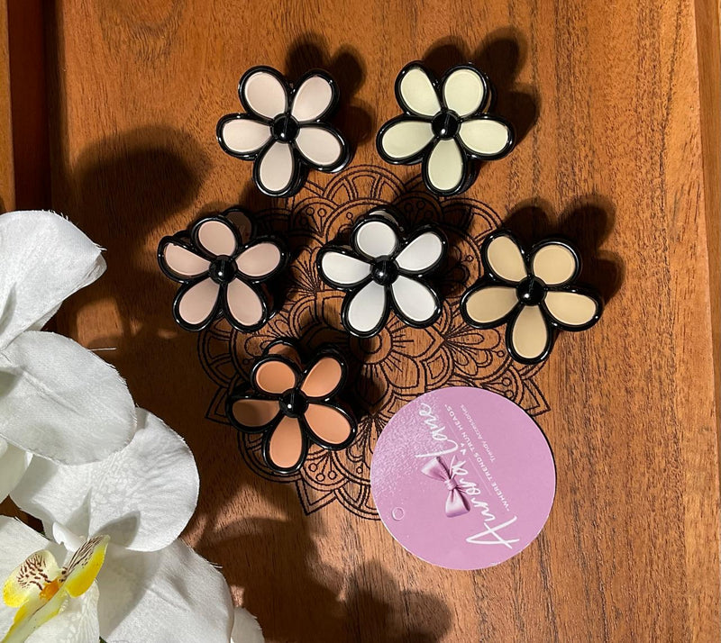 ✨ Aurora Lane Flower Hair Clips – Elegant Everyday Essentials ✨
