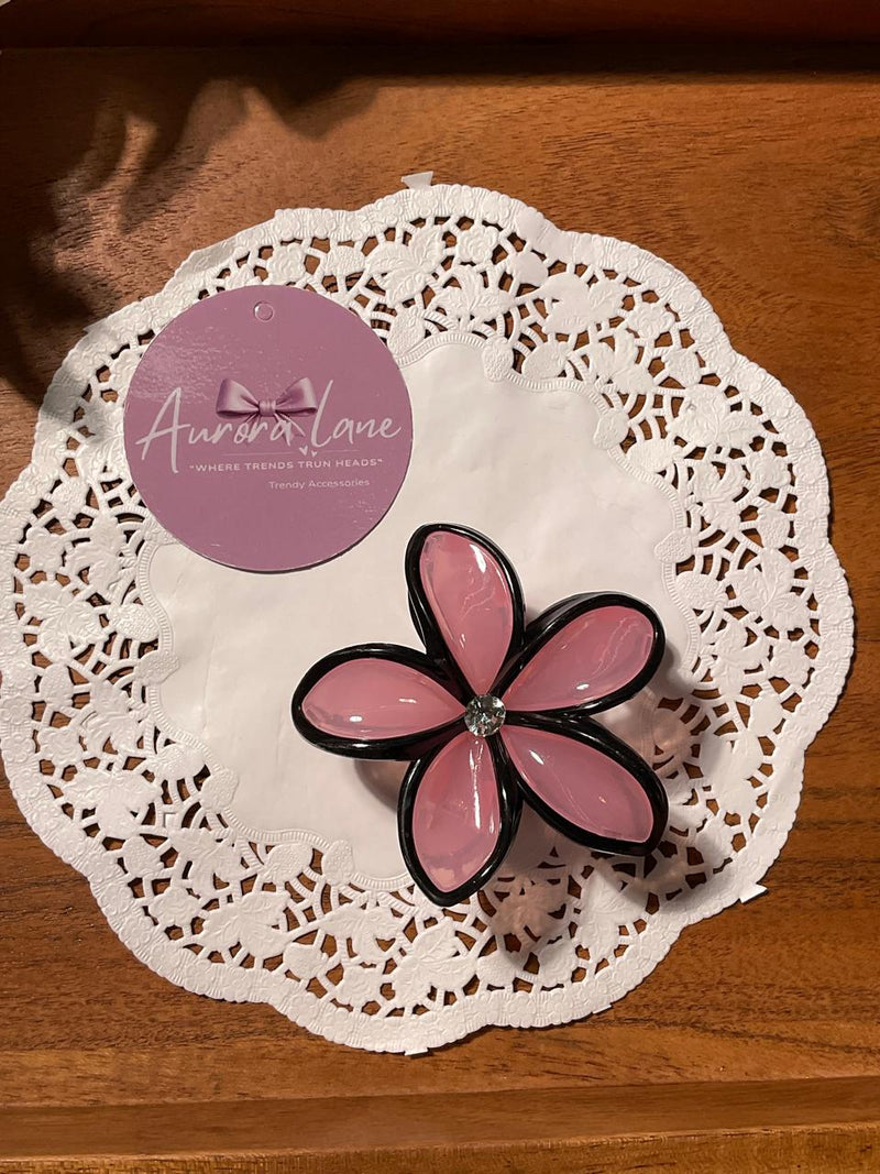 ✨ Aurora Lane – Elegant Flower Hair Clips ✨