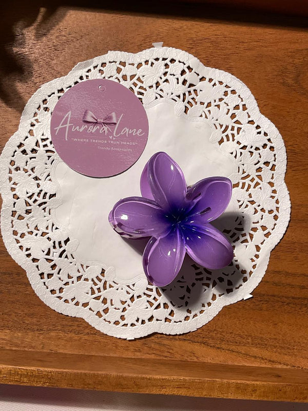 ✨ Aurora Lane Plumeria Hair Clips – Tropical Elegance for Every Look ✨