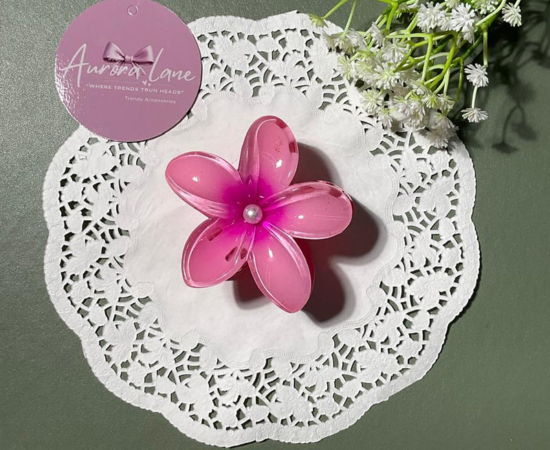 🌸 Aurora Lane – Trendy Floral Hair Clips 🌸