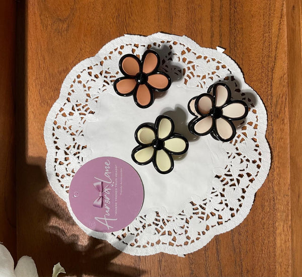✨ Aurora Lane Flower Hair Clips – Elegant Everyday Essentials ✨