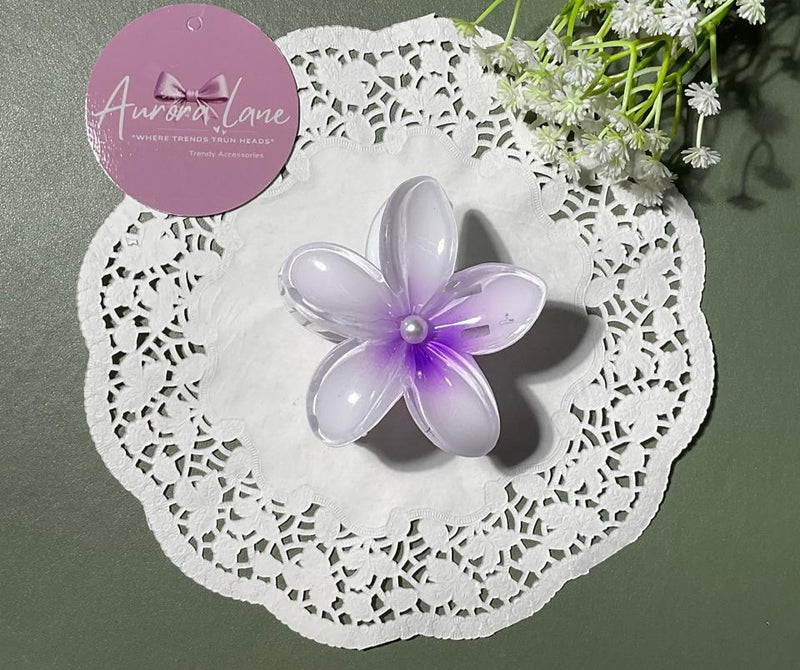 🌸 Aurora Lane – Trendy Floral Hair Clips 🌸