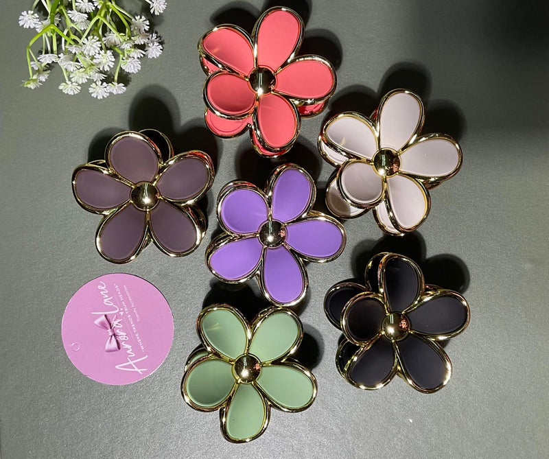 ✨ Aurora Lane Floral Hair Claws – Elegant Everyday Styling ✨