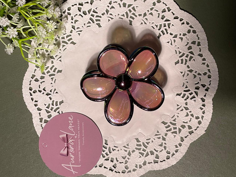 🌸 Aurora Lane – Premium Floral Hair Clips 🌸