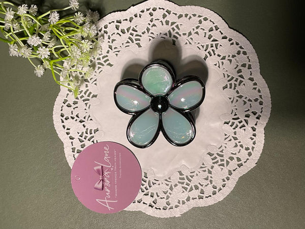 🌸 Aurora Lane – Premium Floral Hair Clips 🌸