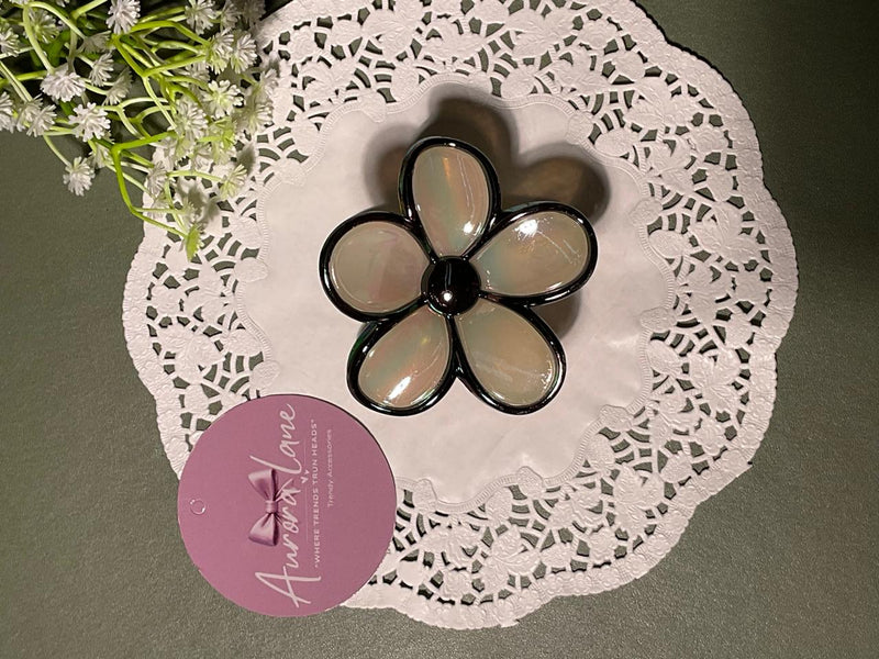 🌸 Aurora Lane – Premium Floral Hair Clips 🌸