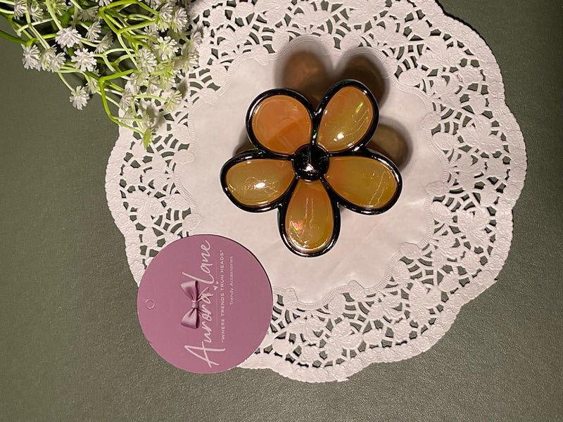 🌸 Aurora Lane – Premium Floral Hair Clips 🌸