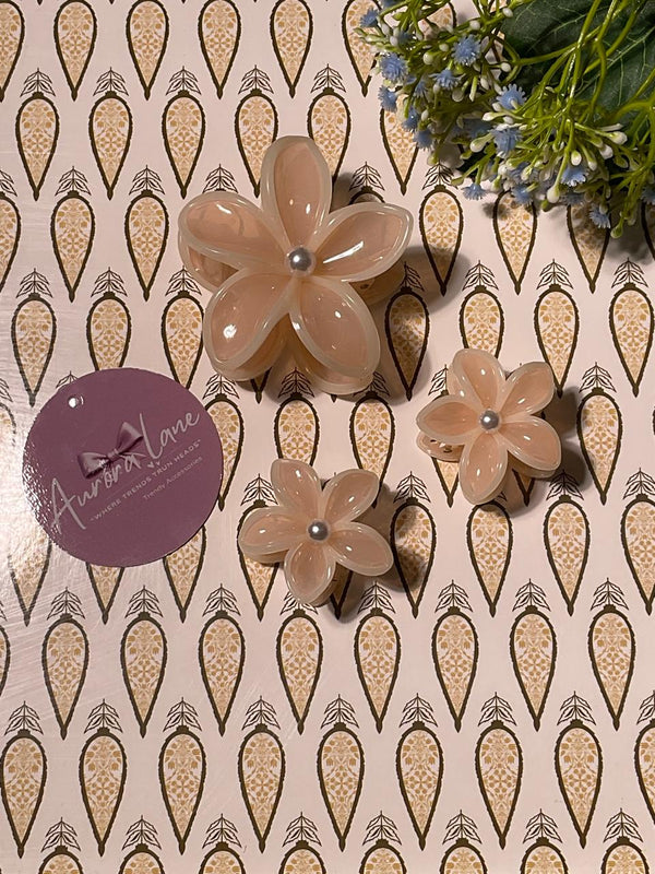 ✨ Aurora Lane – Elegant Floral Hair Clips ✨
