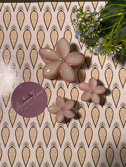 ✨ Aurora Lane – Elegant Floral Hair Clips ✨
