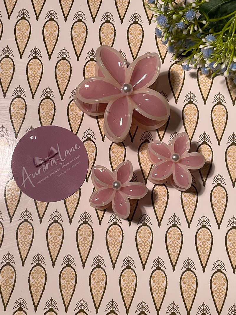 ✨ Aurora Lane – Elegant Floral Hair Clips ✨