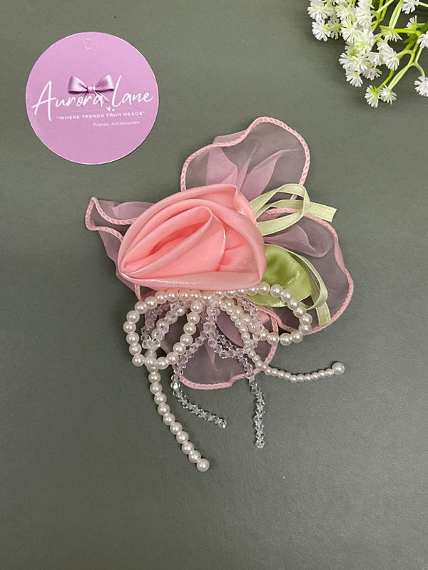 🌸 Aurora Lane Trendy Floral Hair Accessory 🌸[1 pcs]