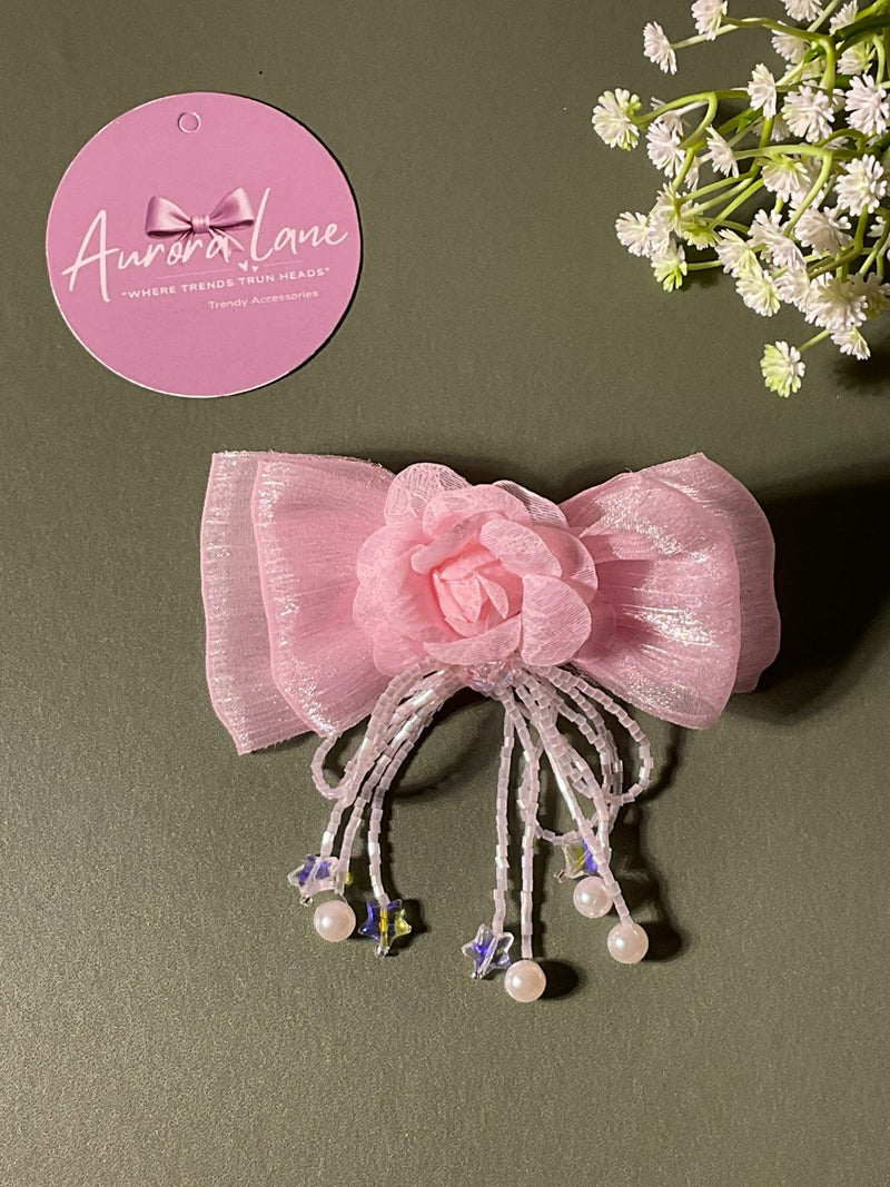 🌸 Aurora Lane Premium Floral Hair Bows 🌸